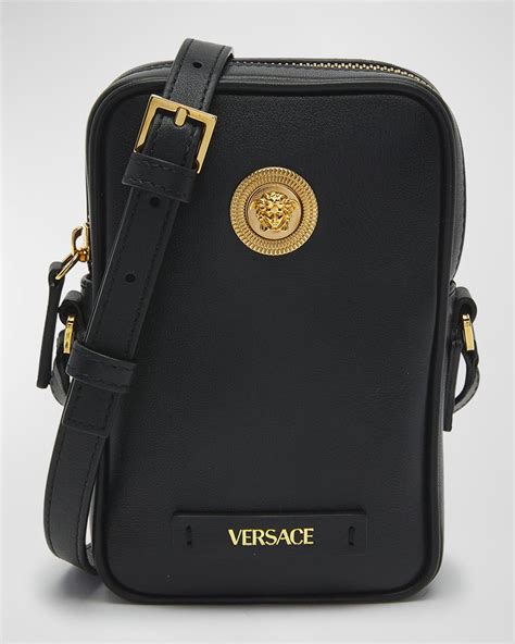 mens versace shoulder bag|neiman marcus versace crossbody bag.